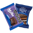 1 Alfajor. Disponibilidad de marca según el cine. Imagen a modo ilustrativo. Valor por unidad.